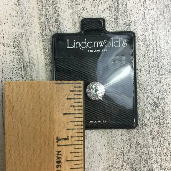 Vtg Lindenwold's Fine Jewelers Simulated Loose Diamond Pouch CZ Cubic Zirconium - Picture 2 of 3